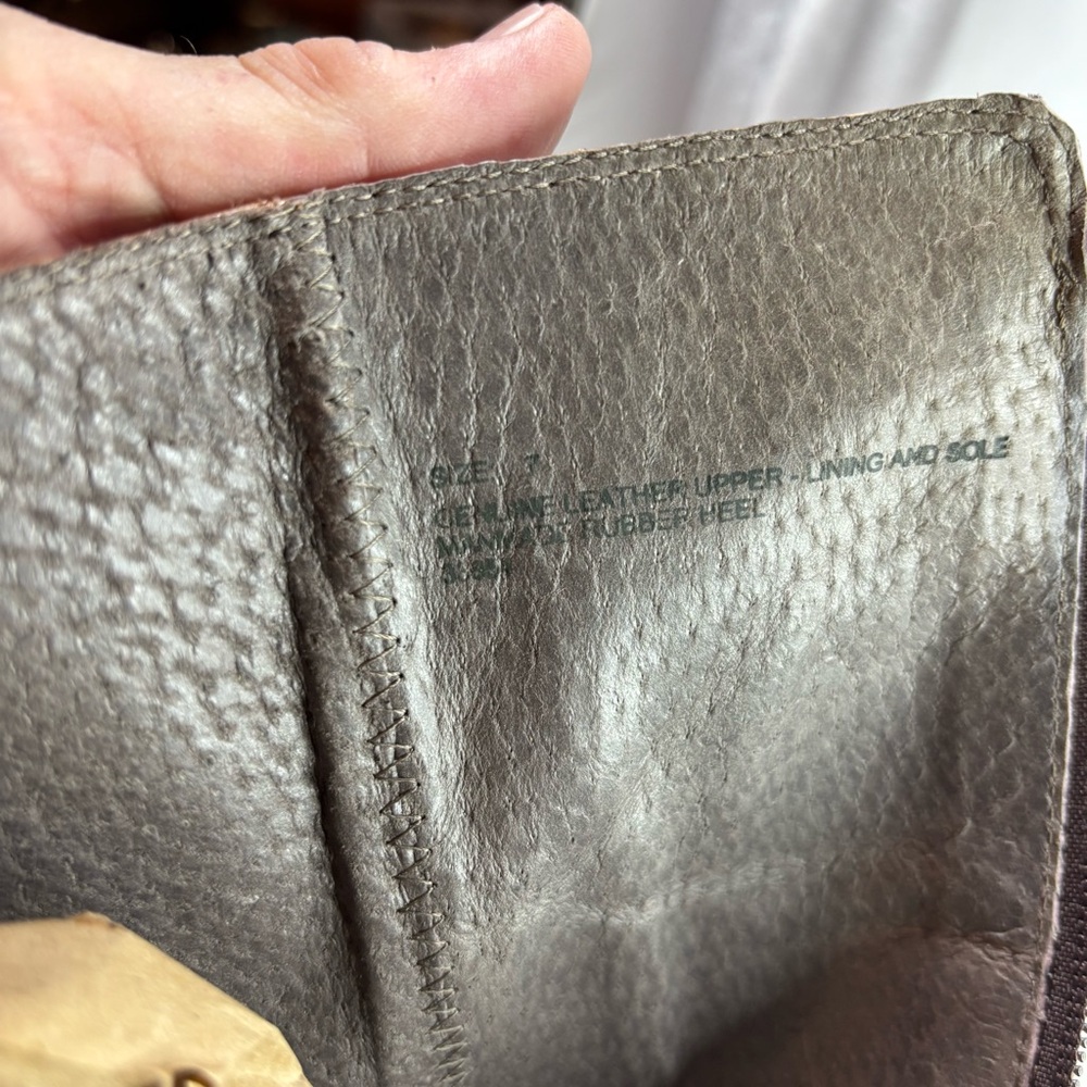 Garnet Hill Italian Leather Tall Rustic Congac Riding Boots - Women’s Size 7 EUC - Picture 11 of 12